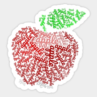 Apple Sticker